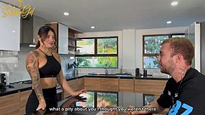 first anal with wife's sister salome gil unbelieveable milf pounding
