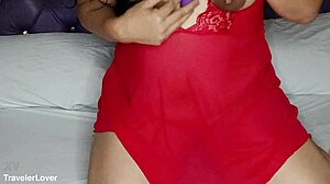 my wife lover friend in sexy shaved tits photoshoot toys