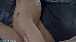 Husband's Employee Pounds Bombshell MILF Wet Pussy on Sofa