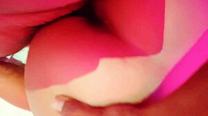 mexican bbw's tight wet pussy gapes wide from hard doggystyle