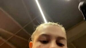 Workout FUCKING TEEN Big Tits Gym Orgasm
