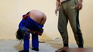 Hard Fucking Maid Bent Over Doggystyle In Lonely House