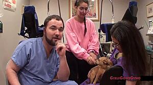 Tampa University Nurse Kitty Catherine's Latex Anal Exam Humiliation!