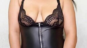 naked mexican bbw in spandex dress masturbates her fat pussy