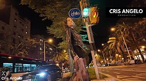 lena fire gives cris angelo girlfriend experience in barcelona private fuck part 1