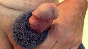 me stroking hard to explosive orgasm cumshot