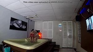 Safadeza Lady Milf Joy Cardozo Relaxes in Sauna with Gaucho Pussyhunter