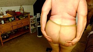dawnskye1962 pantyhose beaver tease huge ass hairy pussy retro pov