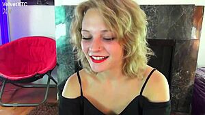 blonde babe dares pov rimjob in pretty tits interview?