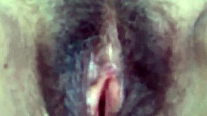 Stepson Displays Hairy Pussy After Lick and Big Cock Thrust