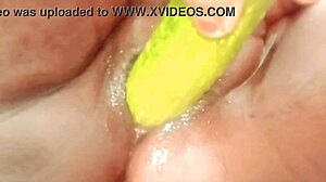 VILLAGE HOUSEWIFE'S BATHROOM FUCK HIDING FROM HUBBY DRIPS WITH WET PUSSY CUM!
