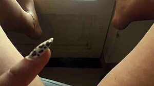 Teasing Neighbors with My Juicy Colombian Ass on Platform!