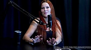 carla santos hottest podcast moments with bia hot in sheer red lingerie teasing orgasm
