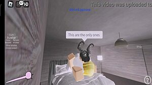 Roblox Devil Monster Cock Fucks Blonde Milf Hard