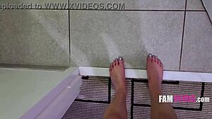 Sextape of Stepdaughter Selina Bentz Riding Uncle POV Cowgirl