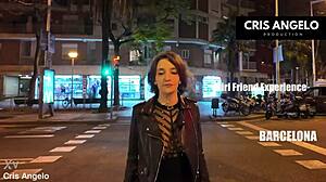 lena fire gives cris angelo girlfriend experience in barcelona private fuck part 1