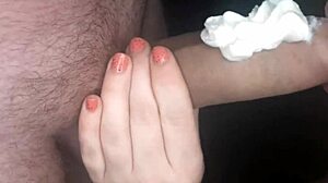 Nanami Sucks Monster Cock Topped with Whipped Cream