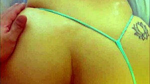 thick curvy asian bikini fuck huge creampie sloppy