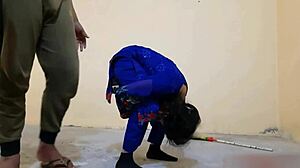 Hard Fucking Maid Bent Over Doggystyle In Lonely House