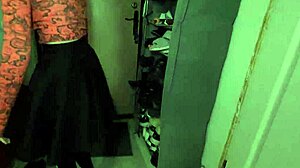 stepdaughter shows up post-graduation in torn pantyhose for rough pounding talk