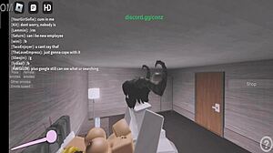 Roblox Devil Monster Cock Fucks Blonde Milf Hard