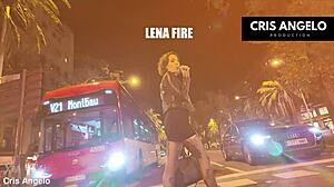 lena fire gives cris angelo girlfriend experience in barcelona private fuck part 1