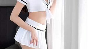 doris 羋夢's cosplay jerk off challenge got you hard yet?