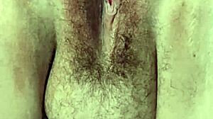 whoa this fat hairy milf pussy gets fisted and squirts up close