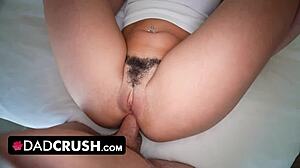 hey sugar step-daddy, chanel camryn's hairy pussy needs you now!