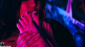 these horny latina redhead goddesses 😍 deepthroat feet tickle in bondage femdom!! 👅🦶