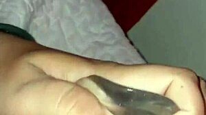 Helping Stepsis Masturbate Her Oiled Tattoo Ass with Dildo
