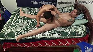 casero sexo noche con amiga latina ass worship y panty sniff 😍🍑👃