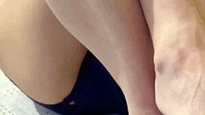 Japanese Wife Legs Spread Pussy Soaking Wet Before Hard Fuck