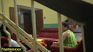 birthday party turns erotic as curvy housewife submits to wild foreplay and fucking