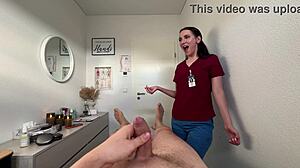 relaxation's gone wild with this wet milf nurse deepthroating