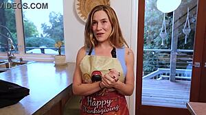 Taboo Thanksgiving: Bisexual Orgy Breeds Steve Rickz, Chloe Kreams, Aderes Quin, Tony Genius, Cliff Jensen