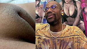 thicc nerdy princess zelda's bald pussy licked creampied oozing cum!