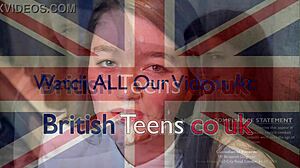 Hot British Alt Student Fingers Pussy To Orgasm In Uniform!