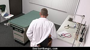 Nurse charlie bangs shy lily's pussy doctorbangs