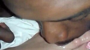 Sucking wife's sexy toes while fucking her feet fetish