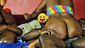 Creampied Besties Battle Black Bull's Monster Cock!