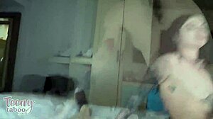 Lydia Black Takes Seth Brogan's Cum On Her Wet Pussy Lips Missionary Style