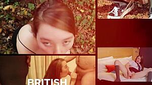 Emo College Slut Edged by Teachers in Uniform Threesome