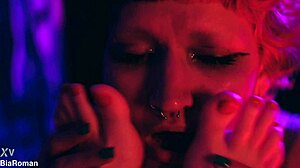 these horny latina redhead goddesses 😍 deepthroat feet tickle in bondage femdom!! 👅🦶