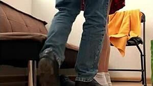 Nataly argentina skips class to fuck professor hard