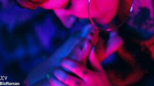 these horny latina redhead goddesses 😍 deepthroat feet tickle in bondage femdom!! 👅🦶