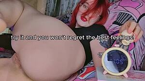 Two Vibrators Ravage Her Dripping Pussy to Orgasm