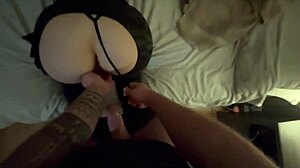 Freeuse wife fucked leggings cum covered 😈🍑💦