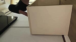 Hotel Manager Pounds Job Seeker's Bent-Over Creampie In Casting Interview