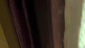 stepsis caught watching porn sucks my cock to cool her heat!